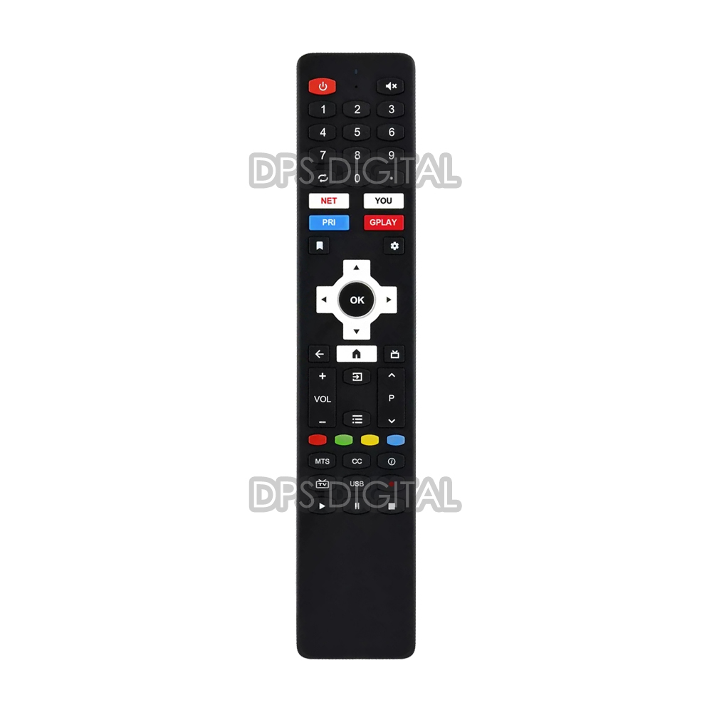 (LCD-568) Control Remoto Para Enova Sierra Sharp Sansui Smart TV Netflix