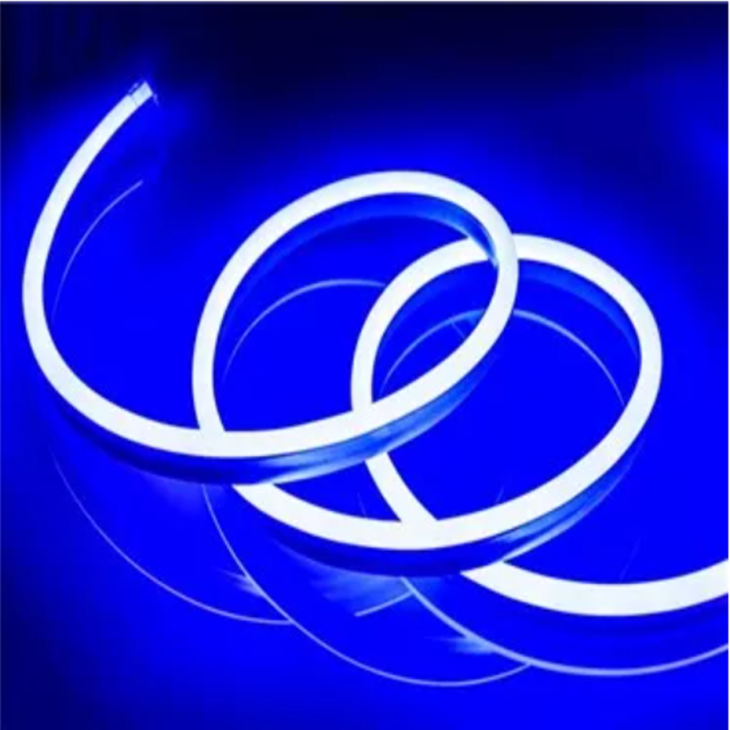 Kit Manguera Luz Neón 5 Mts + Fuente Azul