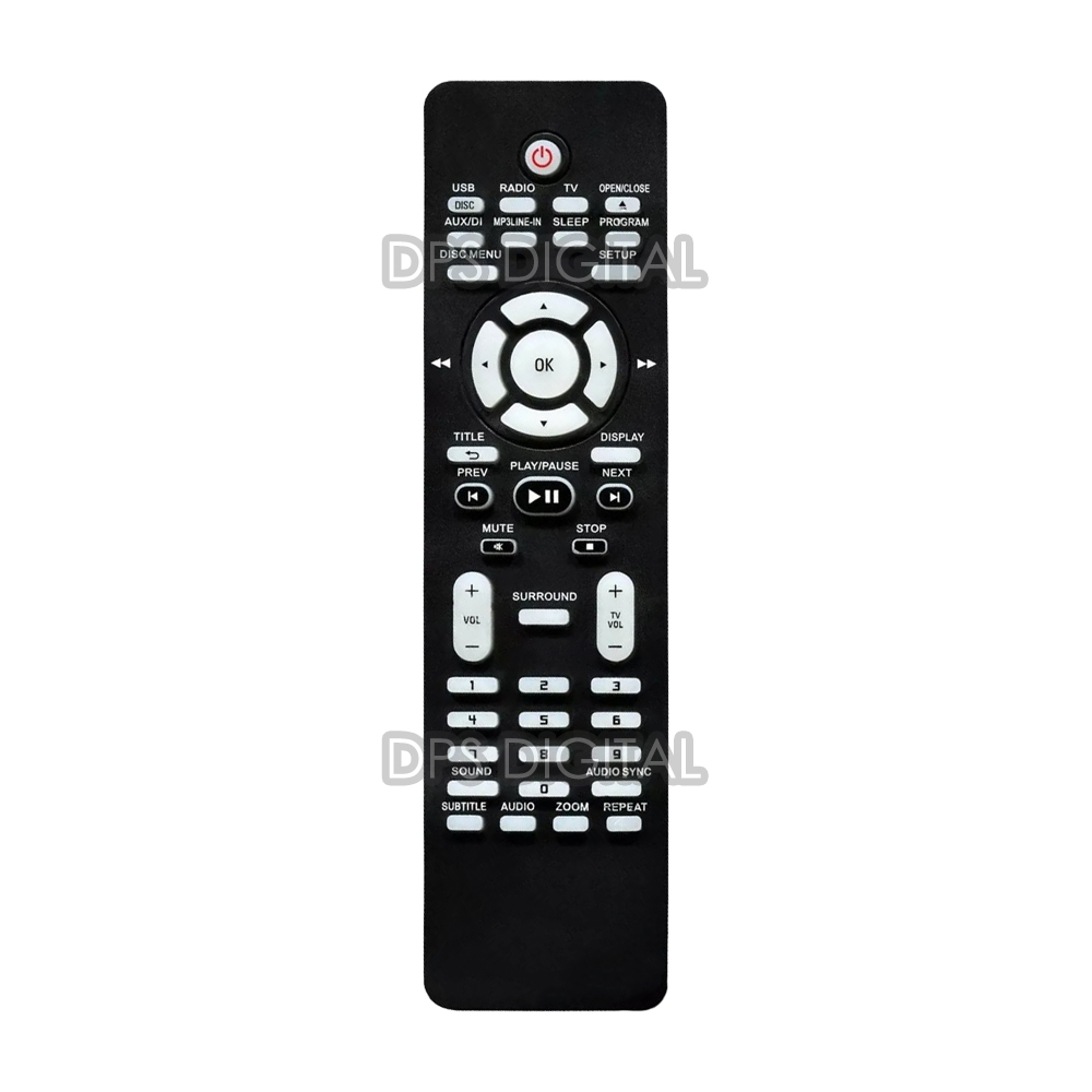(AUD-327) Control Remoto Home Theater Para Philips HTS3151 3555 3510