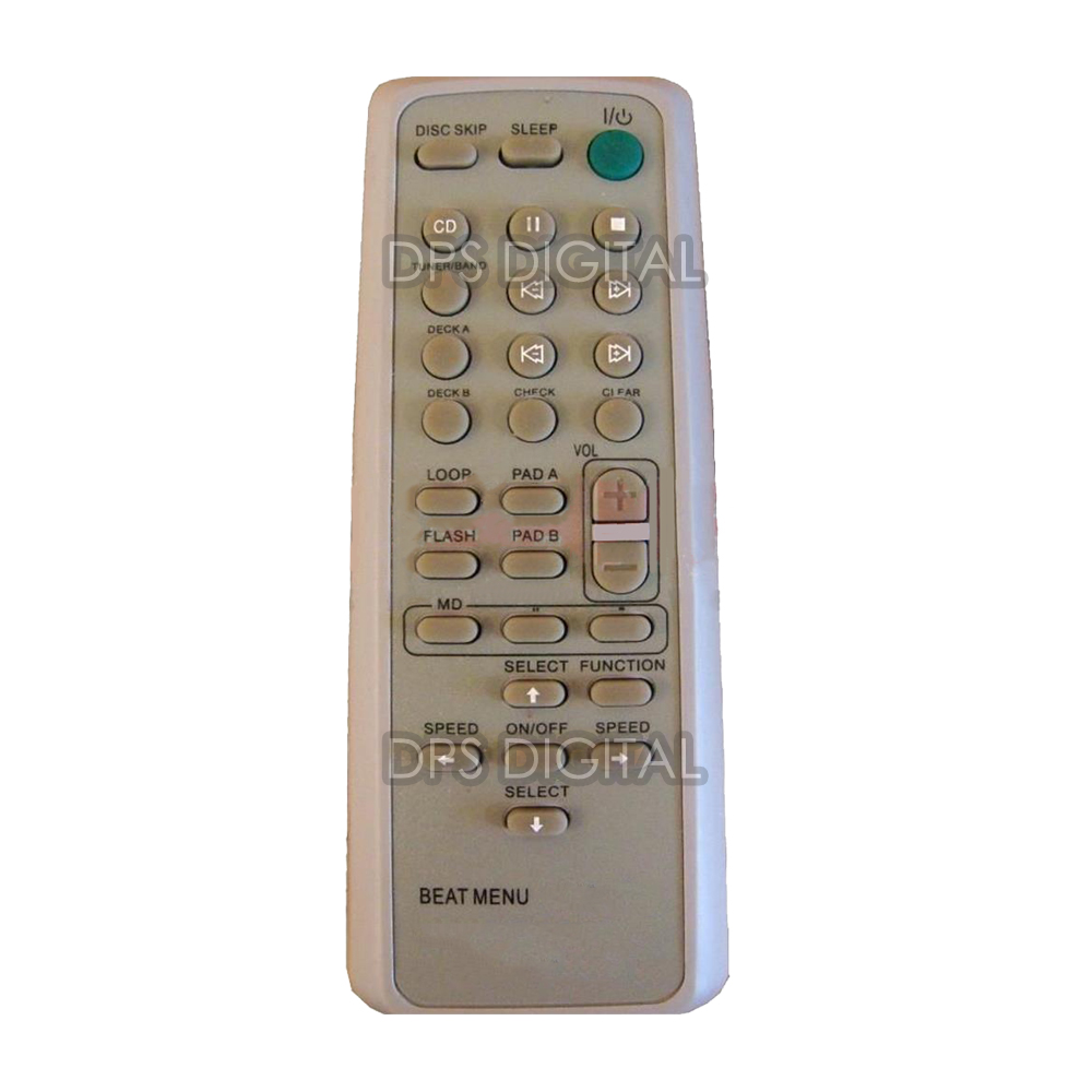 (AUD-237) Control Remoto para Sony Minicomponente RM-SR8 Audio Hi-Fi