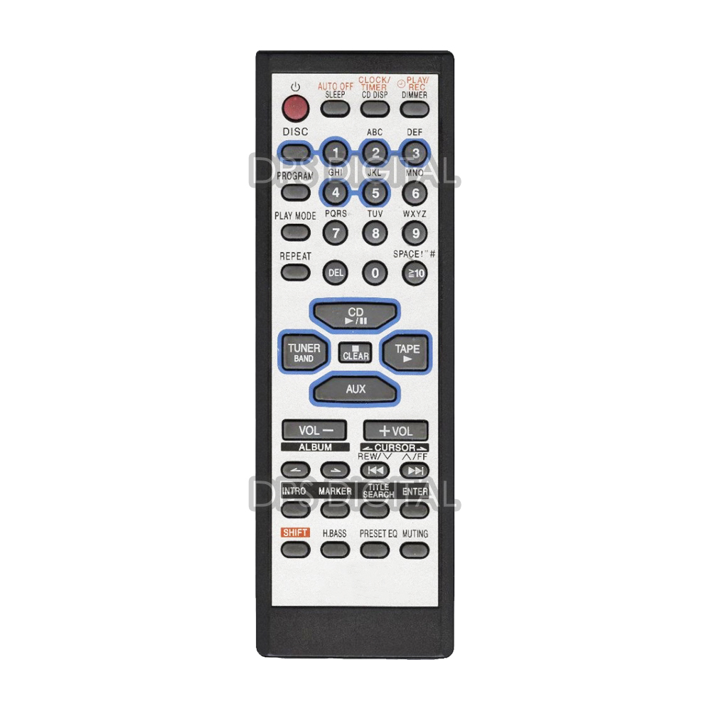 (AUD-317) Control Remoto Equipo De Audio Para Panasonic Minicomponente
