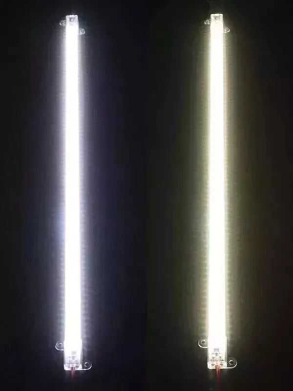 Perfil Aluminio Bajo Mesada Led 220V 0.5m Alta Potencia Blanco Frío