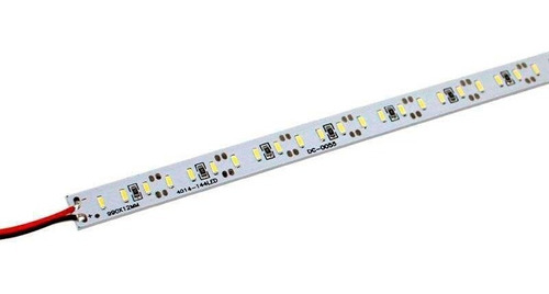 Perfil Aluminio Bajo Mesada Led 12v 1m Alta Potencia Blanco Frío