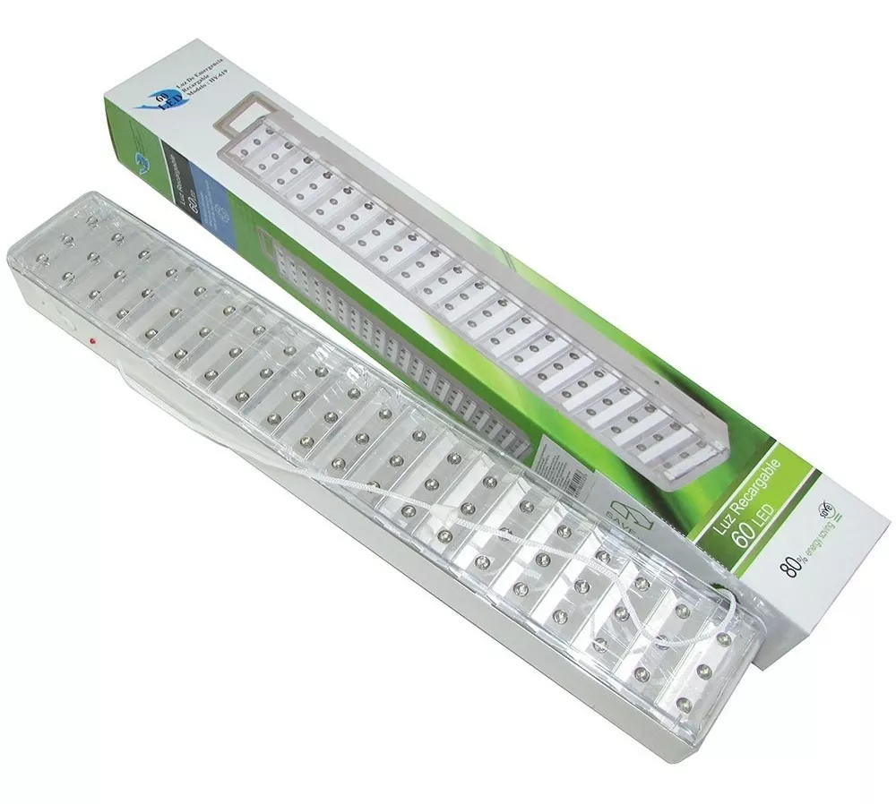Luces Luz De Emergencia 60 Leds Recargable Con Cable Usb