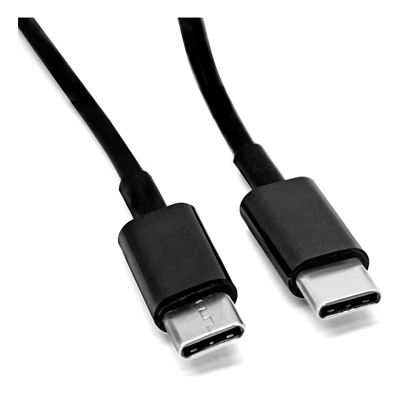 Cable USB Tipo C a C Type Celular Carga Rápida 3 mts Noga C3 Color Negro