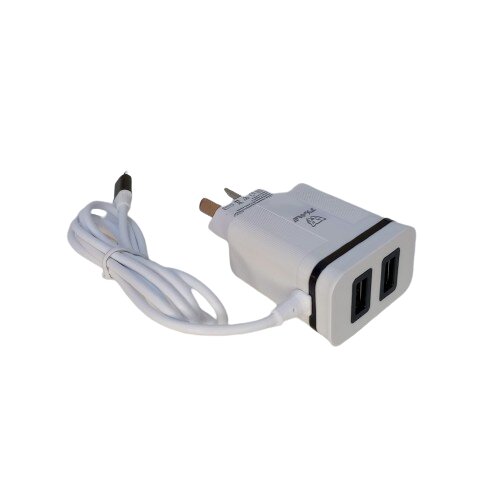 Cargador Celular Micro USB 3.1A + 2 Salida USB Carga Rápida TMCC324