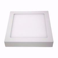 Panel Plafón Led 12W Exterior Cuadrado Blanco Cálido Akai.