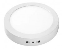 Panel Plafón Led 24w Exterior Redondo Blanco Frío Akai