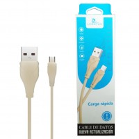 Cable USB A Micro USB Carga Rápida Y Datos Legatus 1 mt Colores
