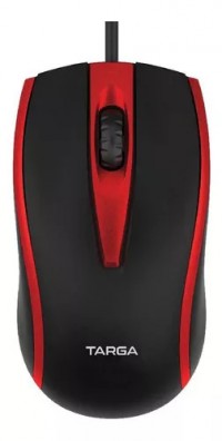 Mouse USB óptico Targa TG-M50 Rojo 1200 dpi Cable 1.35 mts