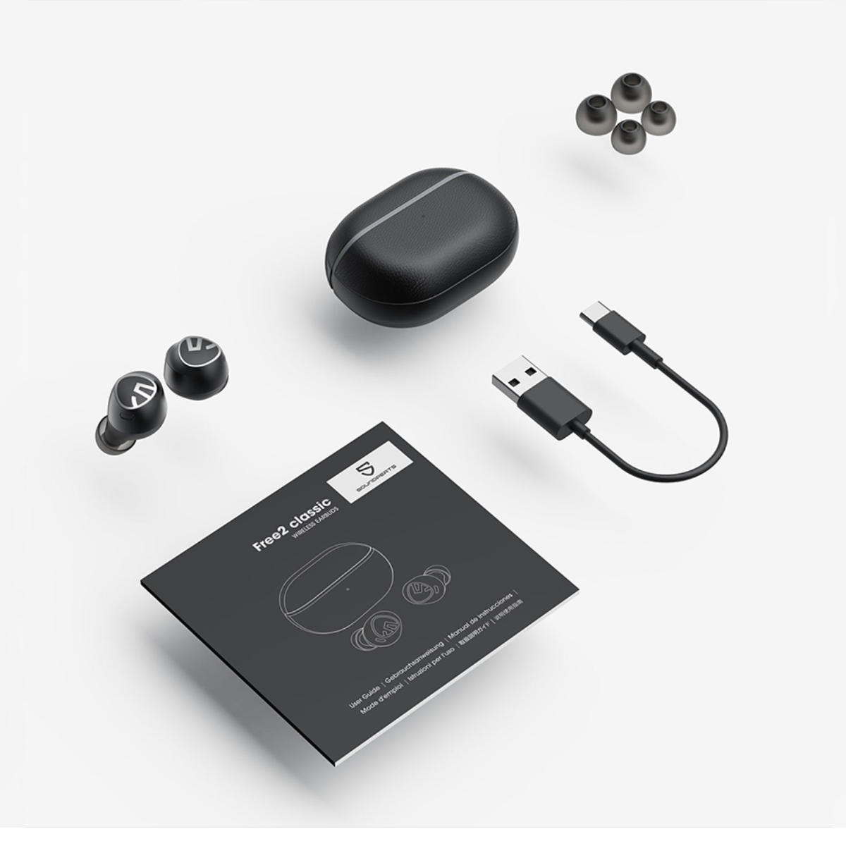 Auriculares Bluetooth Soundpeats FREE 2 Clasic