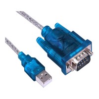 Cable Adaptador Serie RS232 Macho a Usb Macho EF-0007F